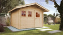 Weka Gartenhaus Blumberg 139, 300x300, Naturbelassen