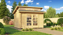Weka Gartenhaus Sunburry 158, 300x300, Naturbelassen