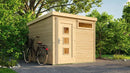Weka Gartenhaus Granby wekaLine 171, 295x301, Naturbelassen