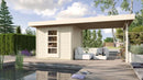 Weka Gartenhaus Kingston wekaLine 172, 500x211, Naturbelassen