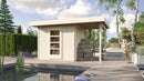 Weka Gartenhaus Kingston wekaLine 172, 385x241, Naturbelassen