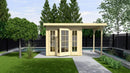 Weka Gartenhaus Melton 172, 590x299, Naturbelassen