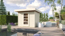 Weka Gartenhaus Kingston wekaLine 172, 295x301, Naturbelassen