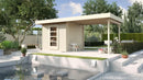 Weka Gartenhaus Kingston wekaLine 172, 590x301, Naturbelassen