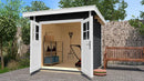 Weka Gartenhaus Blackmount 179, 295x241, Anthrazit