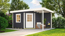 Weka Gartenhaus Winton 213, 445x298, Anthrazit