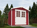 Weka Gartenhaus Barrie wekaLine 218, 301x205, Schwedenrot