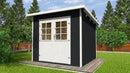 Weka Gartenhaus Barrie wekaLine 219, 235x241, Anthrazit