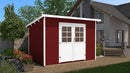 Weka Gartenhaus Barrie wekaLine 219, 295x300, Schwedenrot
