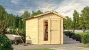 Weka Gartenhaus Blackmount 224, 235x209, Naturbelassen