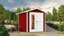 Weka Gartenhaus Blackmount 224, 235x209, Schwedenrot