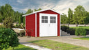 Weka Gartenhaus Blackmount 224, 235x239, Schwedenrot
