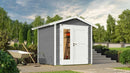Weka Gartenhaus Blackmount 224, 235x209, Carbongrau