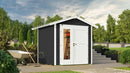Weka Gartenhaus Blackmount 224, 235x209, Anthrazit