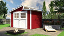 Weka Gartenhaus Blackmount 226, 295x209, Schwedenrot