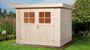 Weka Gartenhaus Blackmount 227, 235x239, Naturbelassen