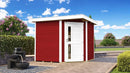 Weka Gartenhaus Blackmount Angle 229, 239x235, Schwedenrot