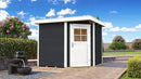 Weka Gartenhaus Blackmount Angle 229, 239x235, Anthrazit