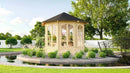 Weka Pavillon 234, 282x305, Naturbelassen