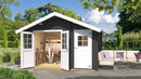 Weka Gartenhaus Vaduz 253, 370x250, Carbongrau