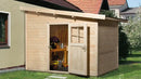 Weka Gartenhaus Blackmount 260, 300x235, Naturbelassen