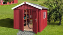 Weka Schwedenhaus Vassbo 349, 277x286, Schwedenrot