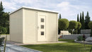 Weka Gartenhaus Granby wekaLine 413, 250x250, Naturbelassen