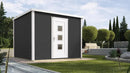 Weka Gartenhaus Granby wekaLine 413, 300x300, Anthrazit