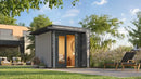 Weka Gartenhaus Amberley, 250x250, grau/anthrazit