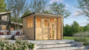 Weka Gartenhaus Amberley, 300x300, Naturbelassen