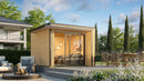 Weka Gartenhaus Amberley, 300x300, Naturbelassen
