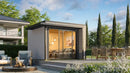 Weka Gartenhaus Amberley, 300x300, grau/anthrazit
