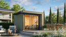Weka Gartenhaus Amberley, 300x300, grüngrau/anthrazit