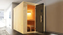 Weka Elementsauna Kaarina, 151x192, Glastür