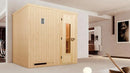 Weka Elementsauna Halmstad, 192x142, Holztür