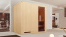 Weka Elementsauna Halmstad, 192x142, Glastür