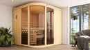 Weka Elementsauna Sara, 192x192, Glastür