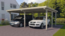 Weka Carport 618, 576x398, Grün imprägniert