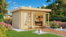 Weka Gartenhaus Stoke 709, 400,00x250,00, Naturbelassen