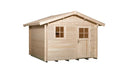 Weka Gartenhaus Blumberg 107, 300x300, Naturbelassen