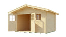 Weka Gartenhaus Blumberg 109, 340x300, Naturbelassen