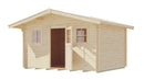 Weka Gartenhaus Blumberg 110, 380x300, Naturbelassen