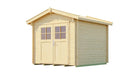 Weka Gartenhaus Blumberg 112, 250x300, Naturbelassen