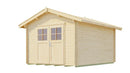 Weka Gartenhaus Blumberg 112, 300x380, Naturbelassen