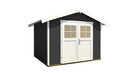 Weka Gartenhaus Blackmount 122, 241x205, Anthrazit