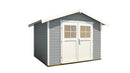 Weka Gartenhaus Blackmount 122, 301x205, Carbongrau