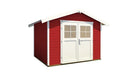 Weka Gartenhaus Blackmount 122, 301x295, Schwedenrot