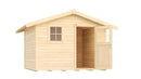 Weka Gartenhaus Blackmount 123, 301x235, Naturbelassen