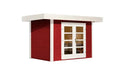 Weka Gartenhaus Marlo 126, 295x241, Schwedenrot