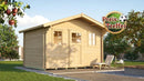 Weka Gartenhaus Blumberg 138, 380x300, Naturbelassen